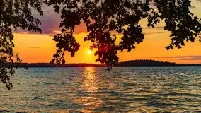 Zachód słońca nad jeziorem Dejguny, lipiec 2021 r. - zdjęcie 24