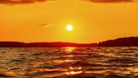 Zachód słońca nad jeziorem Dejguny, lipiec 2021 r. - zdjęcie 16