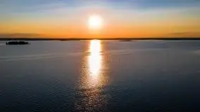 Zachód słońca w Fuledzie nad jeziorem Dobskim - zdjęcie 2