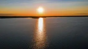 Zachód słońca w Fuledzie nad jeziorem Dobskim - zdjęcie 21