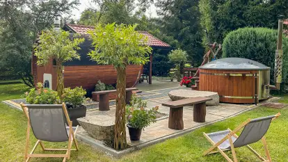 Domek pod Lasem z sauną i balią - zdjęcie 3