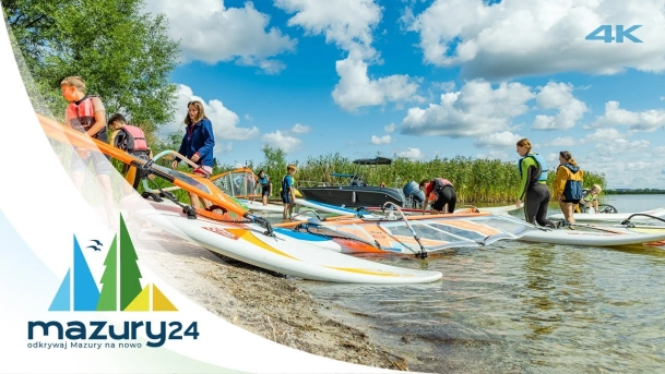 Atrakcje na Mazurach - Wioska Surfów