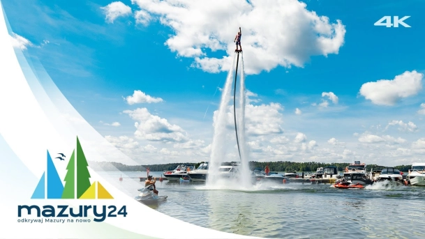 Amatorskie Mistrzostwa Flyboard Cup 2023, Mazurski Raj, 4K