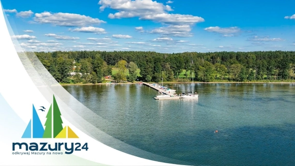 Jak dopłynąć do portu Dziki Harsz ze środka jeziora Dargin