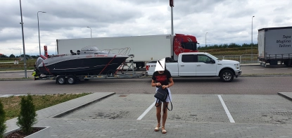 Łódź mazury 670 z Silnikiem Evinrude 200 Stan BDB - zdjęcie 1