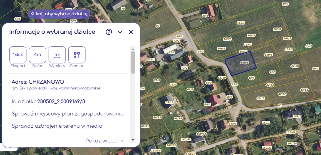 Działka z warunkami zabudowy w atrakcyjnej okolicy polskich Mazur - Chrzanowo