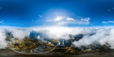 Mgła nad jeziorem Niegocin i Wilkasami