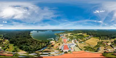 Piaski i port Mazurski Raj, lato 2022 r.