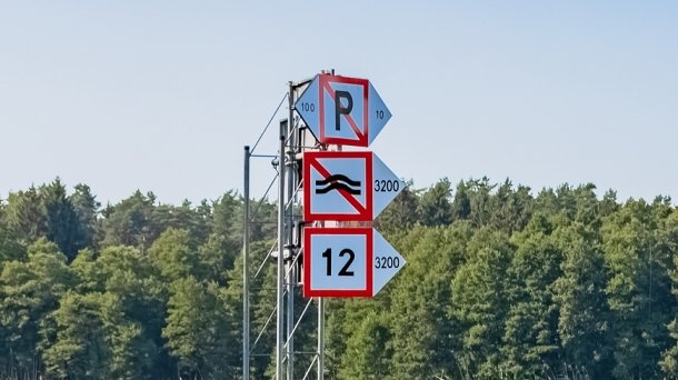 Oznakowanie na szlakach WJM