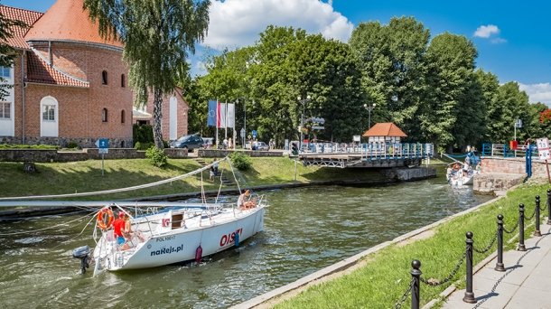 Godziny otwarcia śluz i mostu