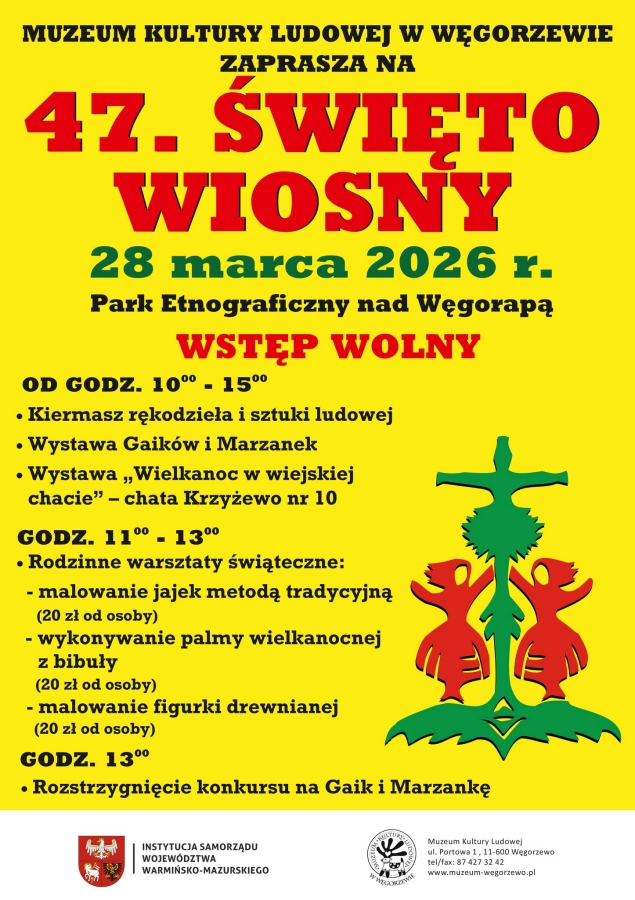 Wiosna coraz bliżej. Węgorzewo szykuje z tej okazji duże wydarzenie