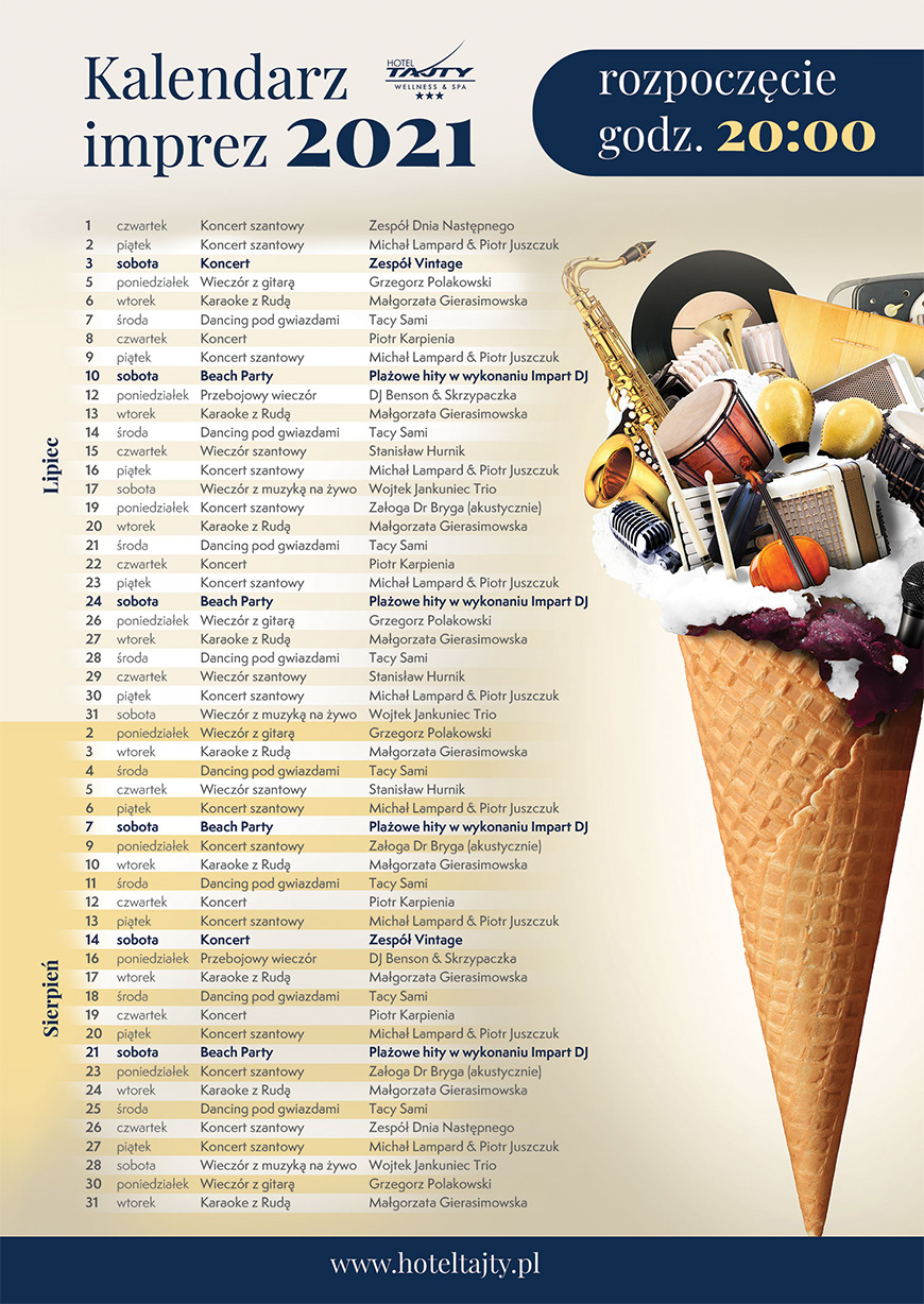 Wakacyjne imprezy i zachody słońca w Porcie Tajty